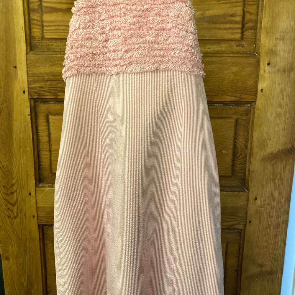Lilly Pulitzer Pink Seersucker Dress